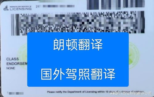 咸陽境外駕照翻譯換領(lǐng)中國駕照全流程及攝影攝像服務指南